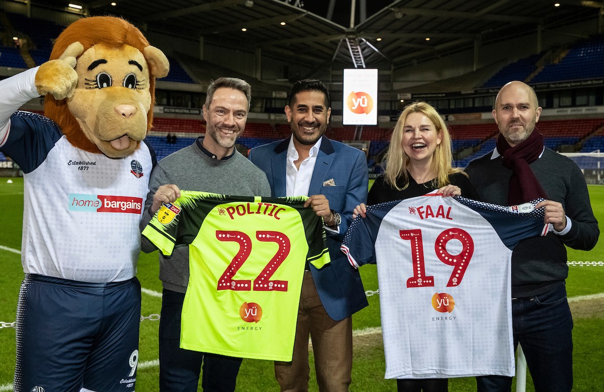 Yü Energy Powers Up Bolton Wanderers Football Club
