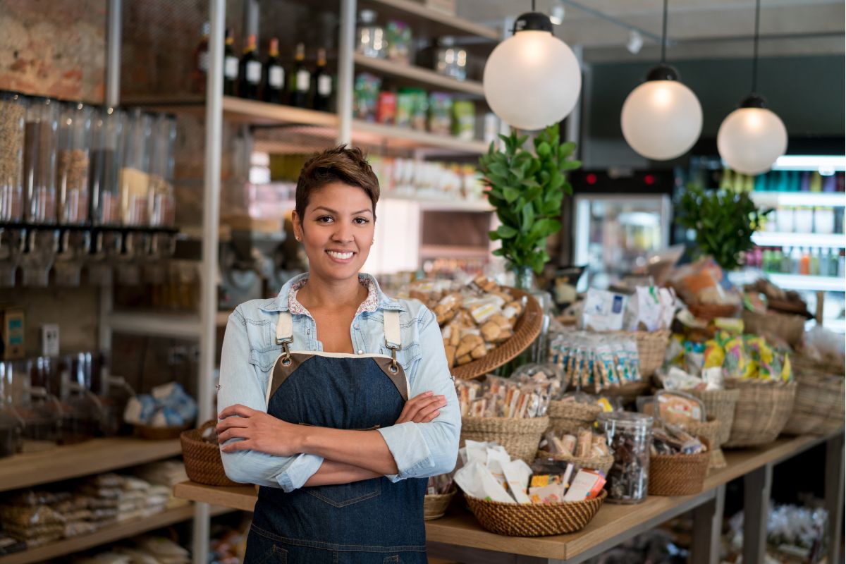 how long does it take to change energy supplier? a female business owner stands inside her hospitality business