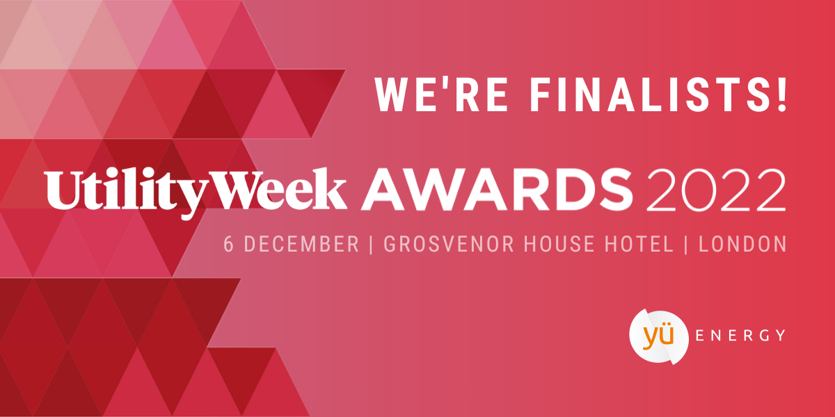 We’re Finalists in the Utility Week Awards!