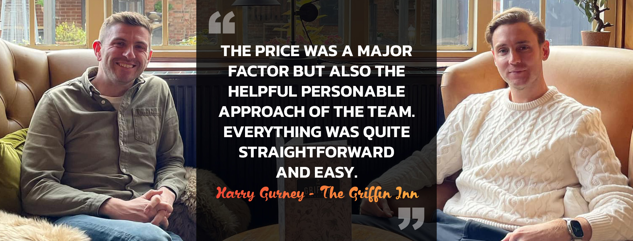 The Griffin Inn, Swithland, powered by pub energy supplier Yu Energy