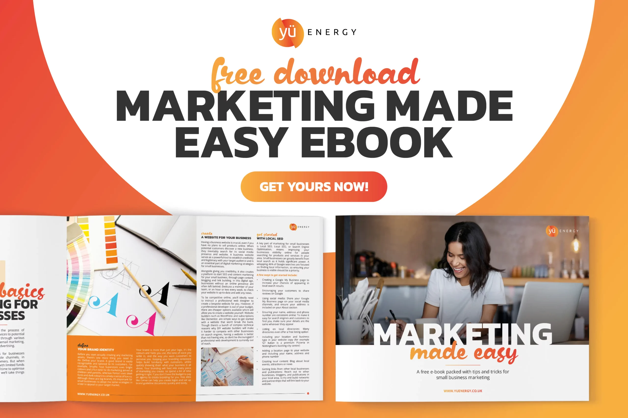 Free marketing ebook for small businesses - marketing made easy